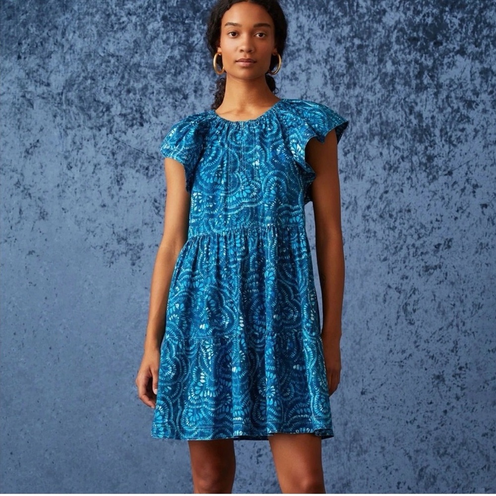 NWT Marie Oliver Kara Dress In Maui Burst Print Size L